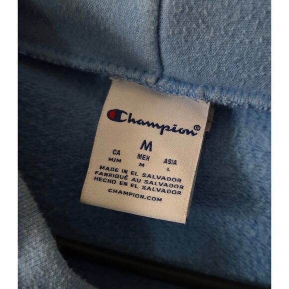 Champion Covenant College Sky Blue Sweatshirt Sweater Look Out Mountain PCA - Picture 4 of 6